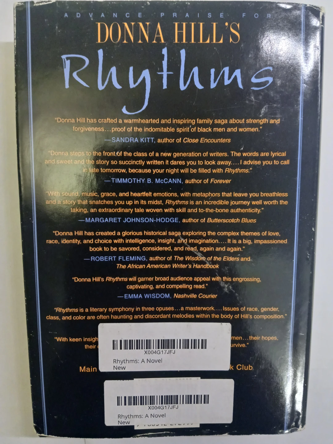 Rhythms A Novel by Donna Hill - photo 2