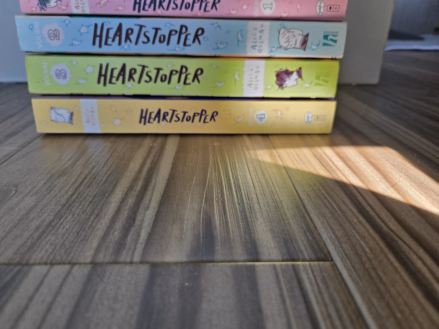 Heartstopper Volumes 1-4 Graphic Novels by Alice Oseman