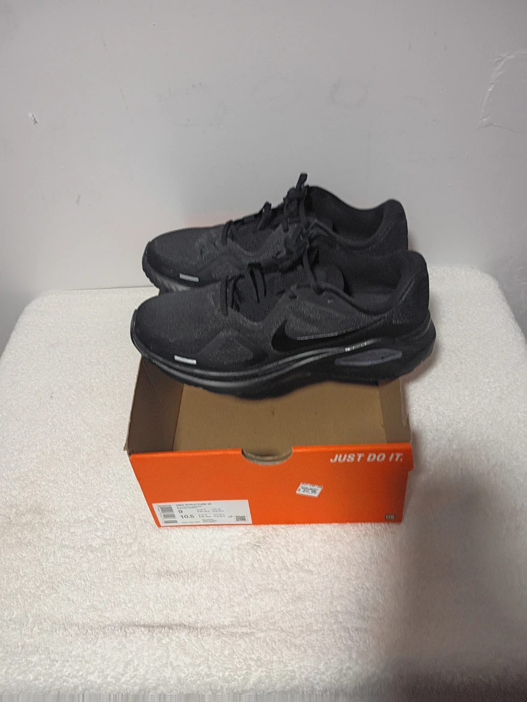Nike Men's Running Shoes Black Size 10.5 - photo 2