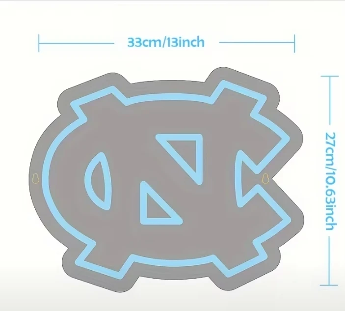 UNC Tar Heels Neon Sign - photo 2