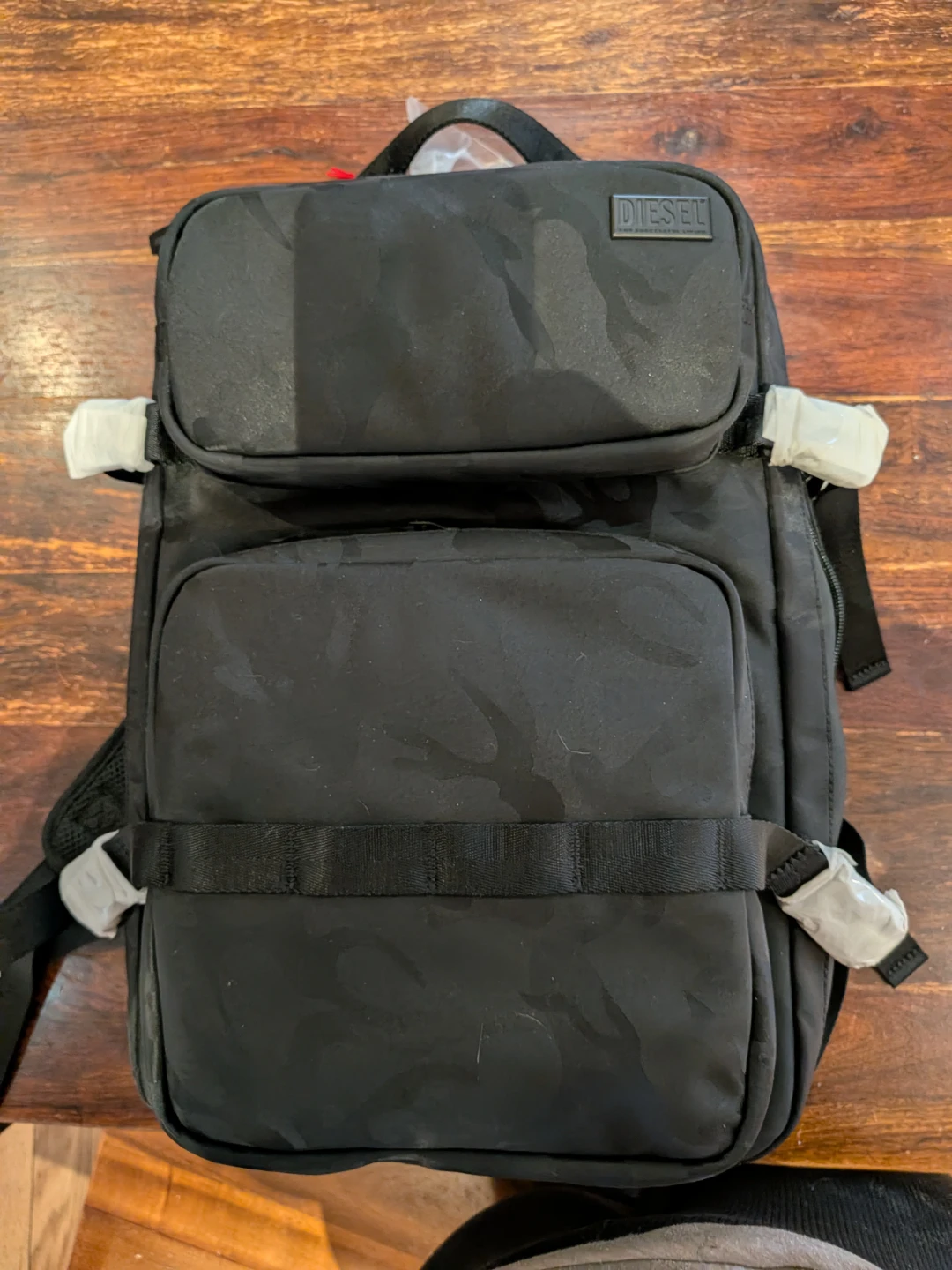 Diesel Black Camo Backpack