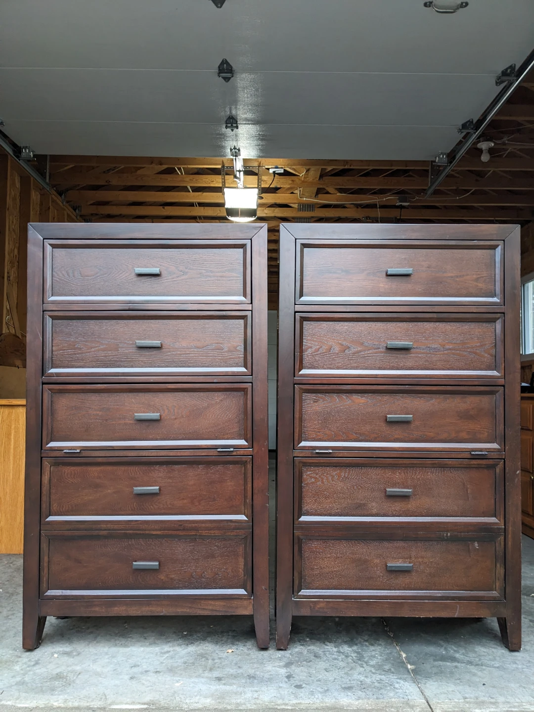 Pair of Tallboys in Rich Walnut - photo 2