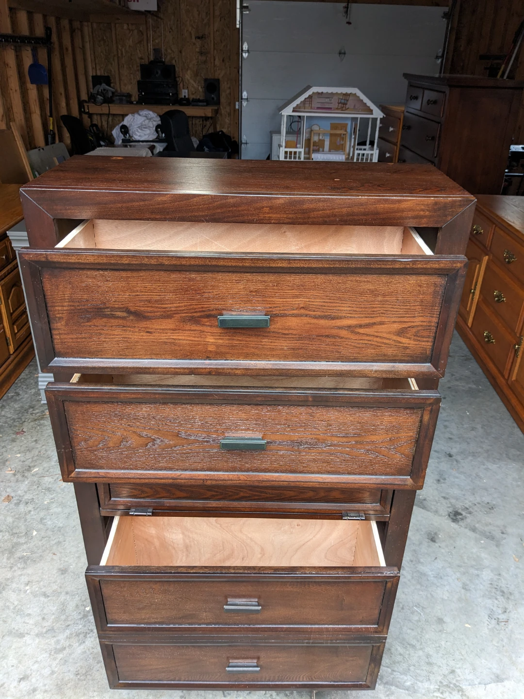 Pair of Tallboys in Rich Walnut - photo 5