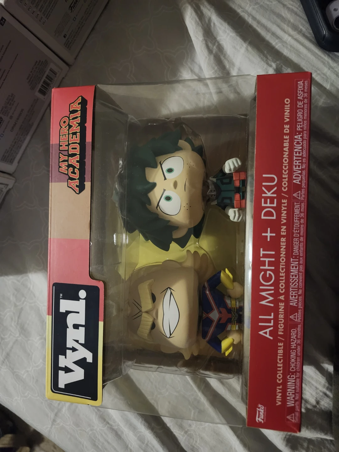 Funko Vynl. My Hero Academia All Might + Deku Vinyl Collectible