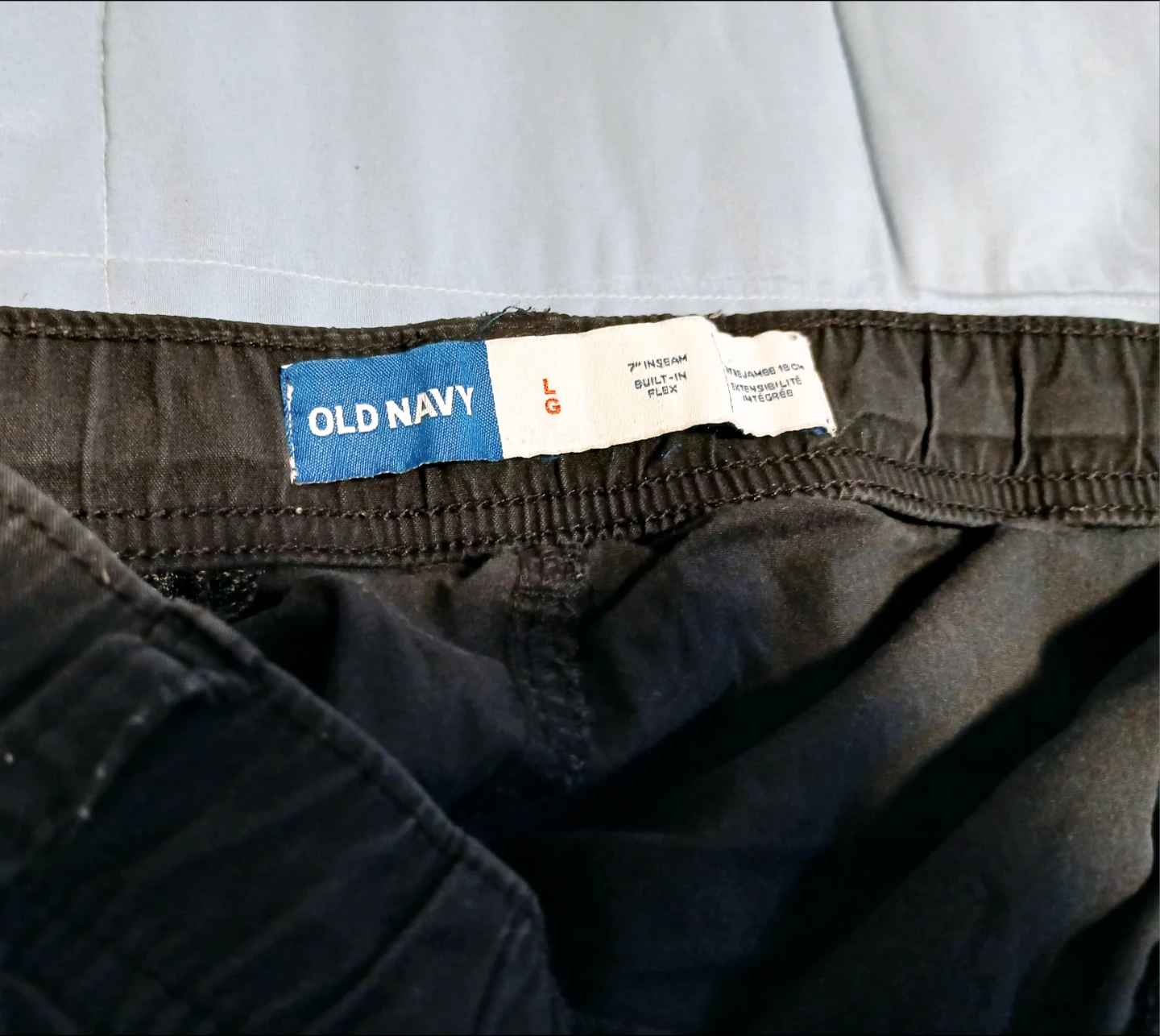 Men Large Old Navy Black Shorts - photo 2
