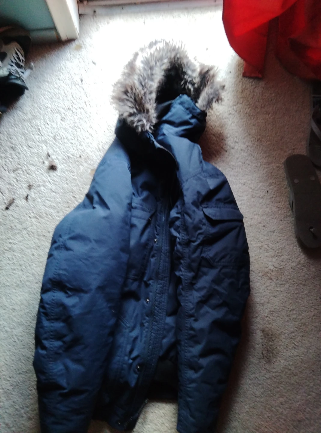 The North Face Puffer Jacket with Fur Hood - photo 3