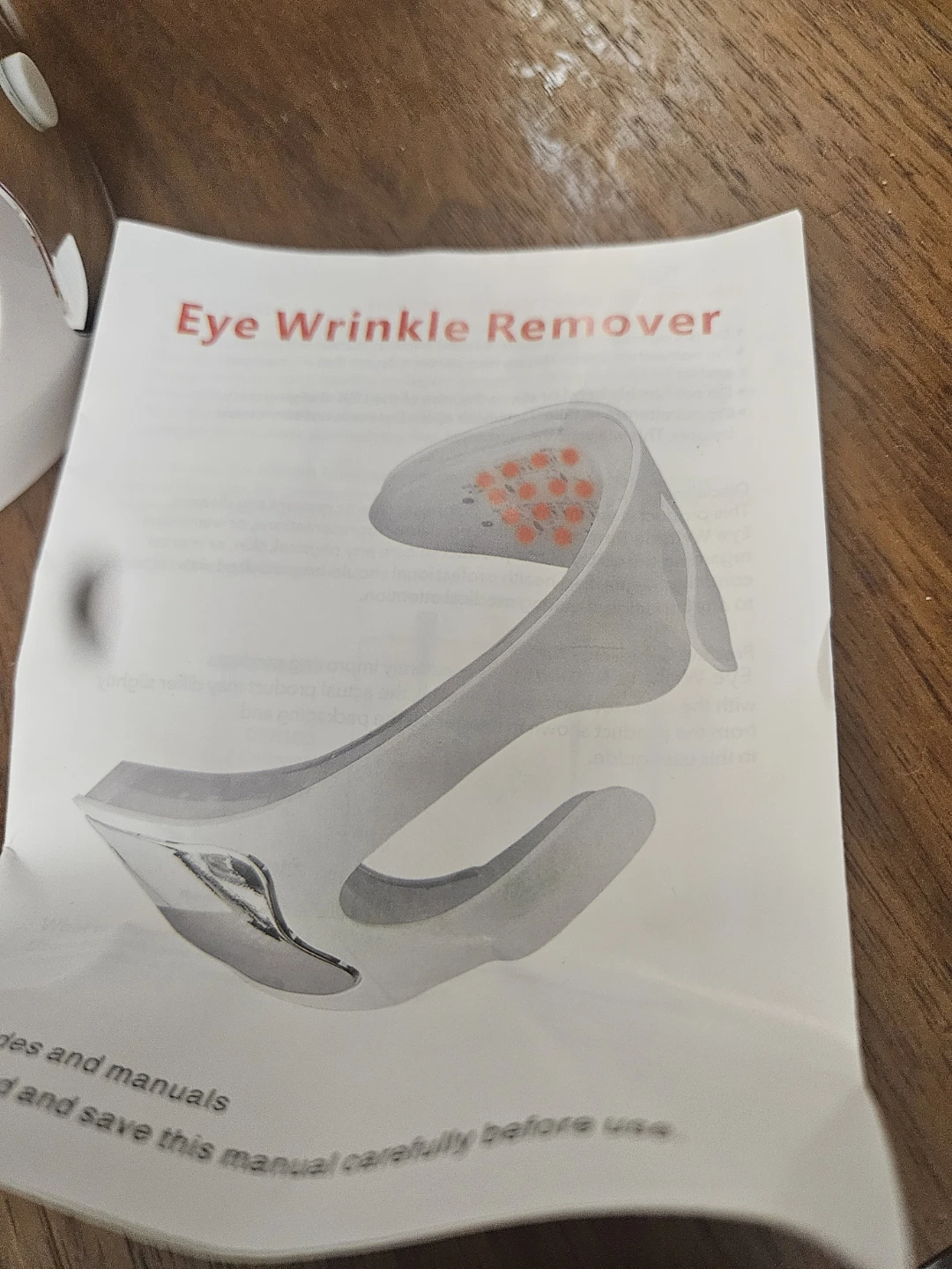 Eye Wrinkle Remover Device with USB Cable - photo 2