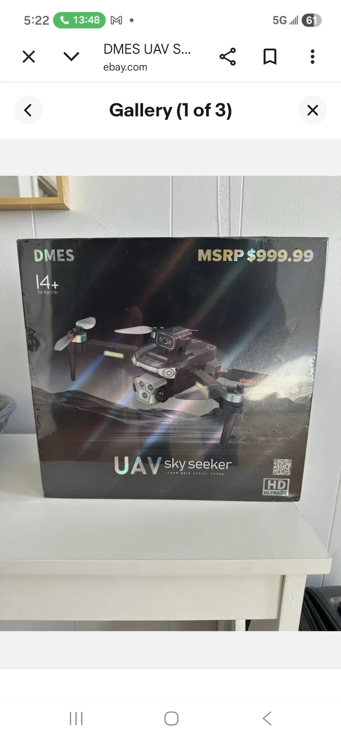 DMES i4+ UAV Sky Seeker Drone