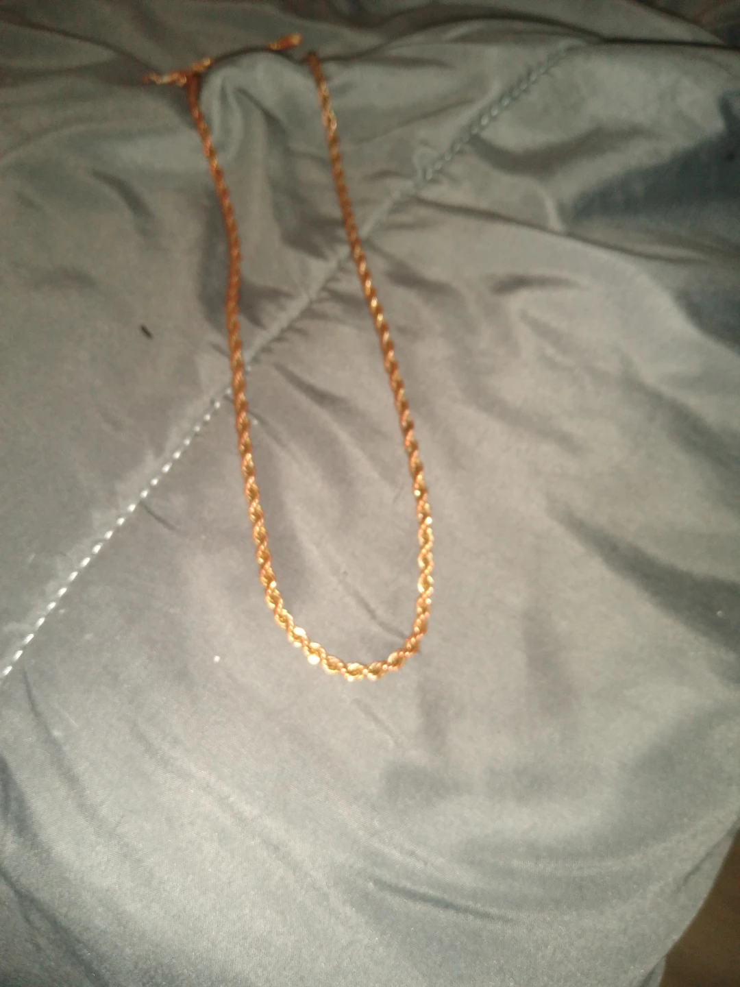 women's vintage bracelet or a men's vintage long rope chain - photo 2