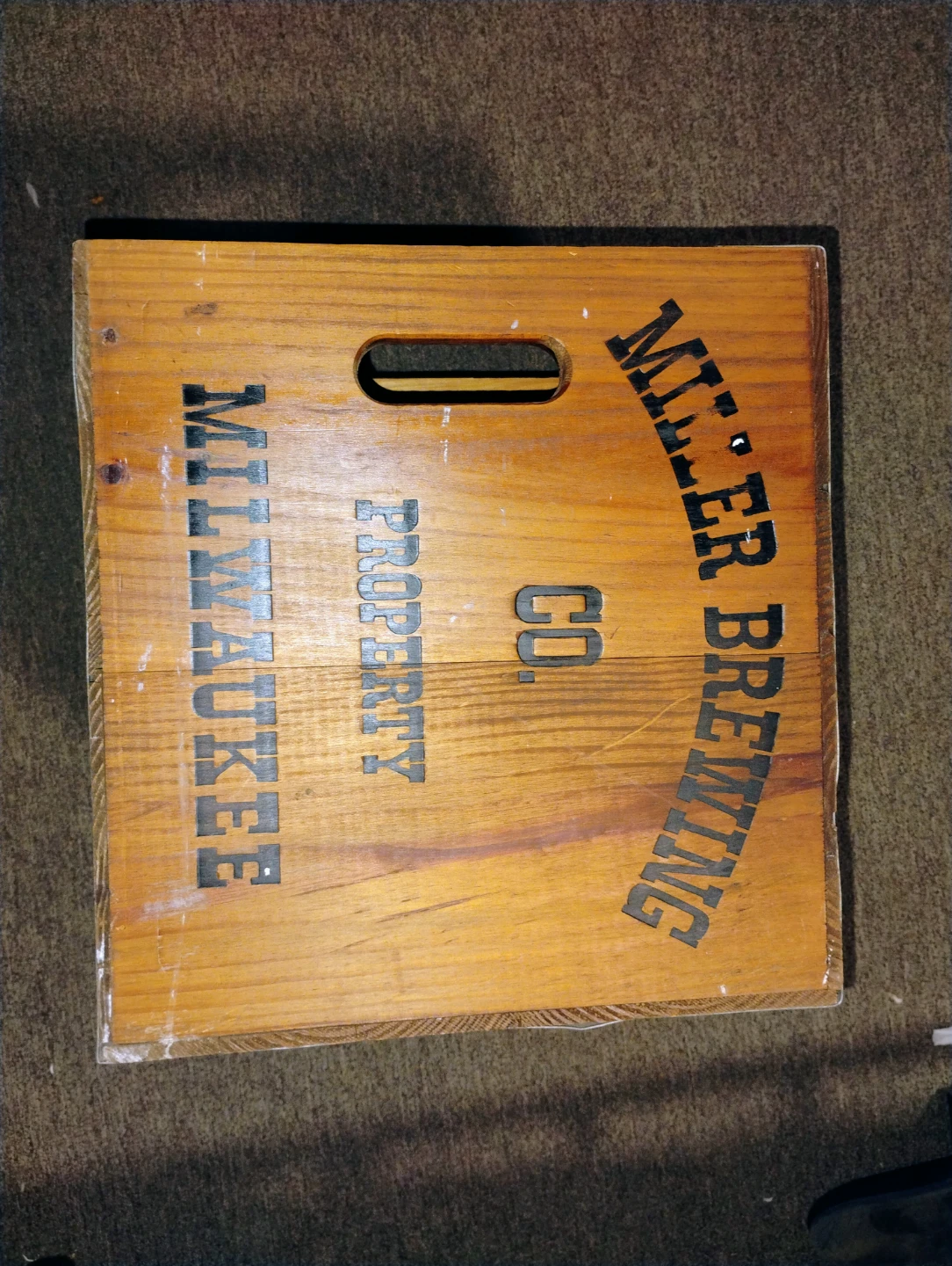 Vintage Miller High Life Beer Wooden Crate - photo 3