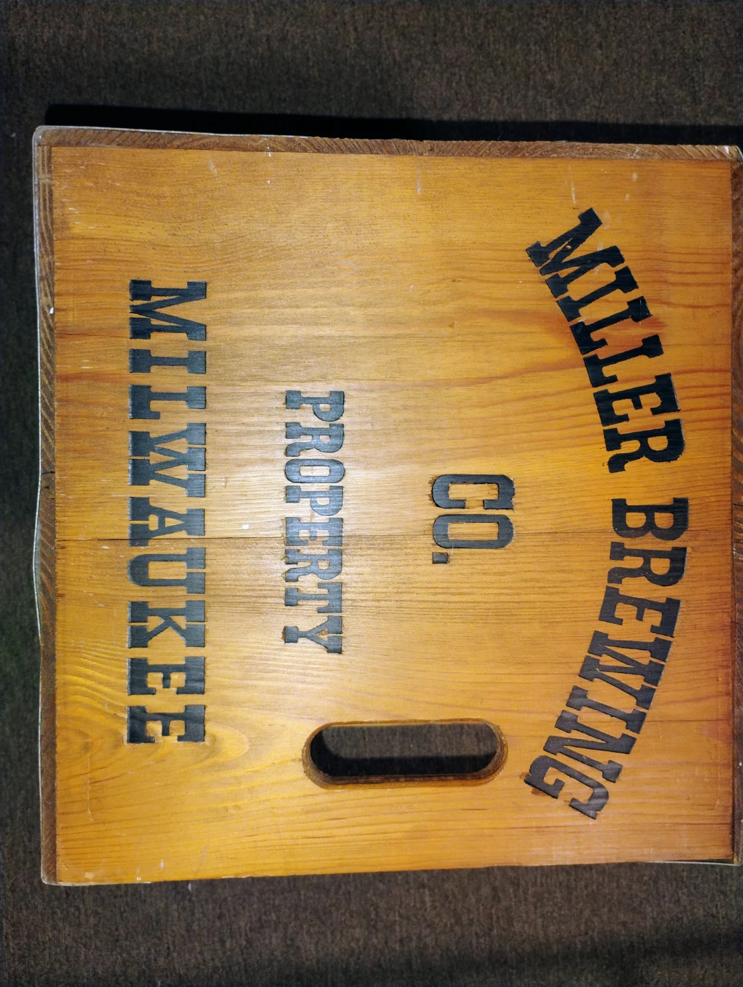 Vintage Miller High Life Beer Wooden Crate - photo 4