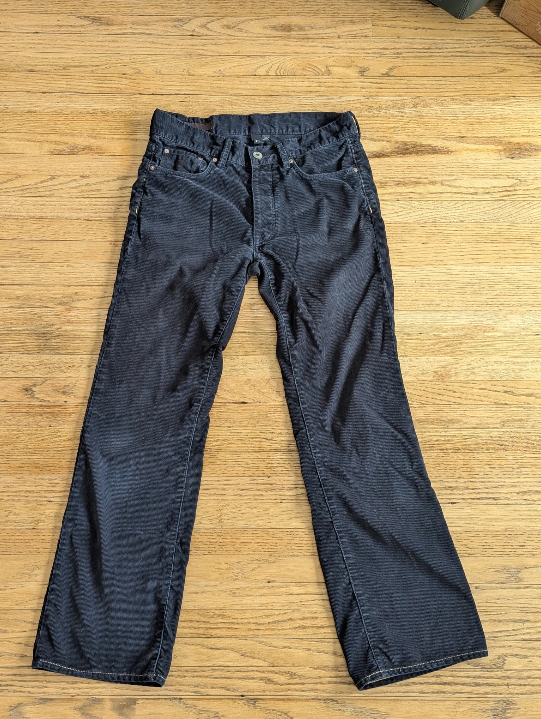 Club Monaco Black Corduroy Pants