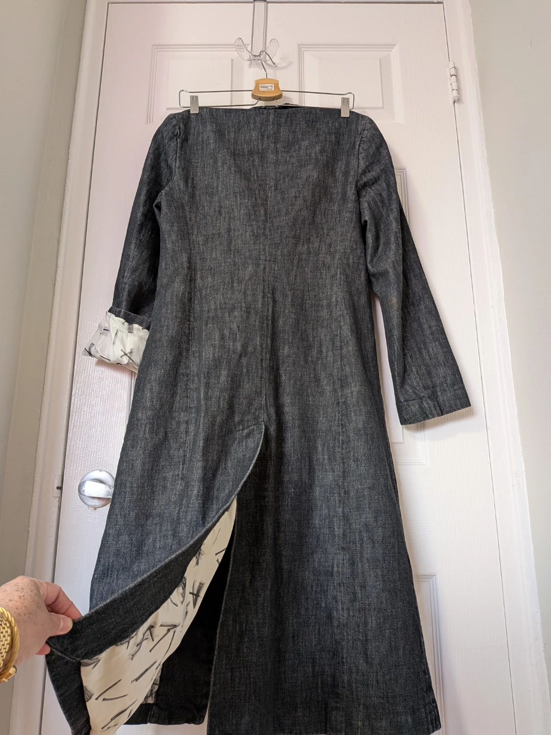 Diesel Style Lab Women's Denim Coat Jacket - photo 2