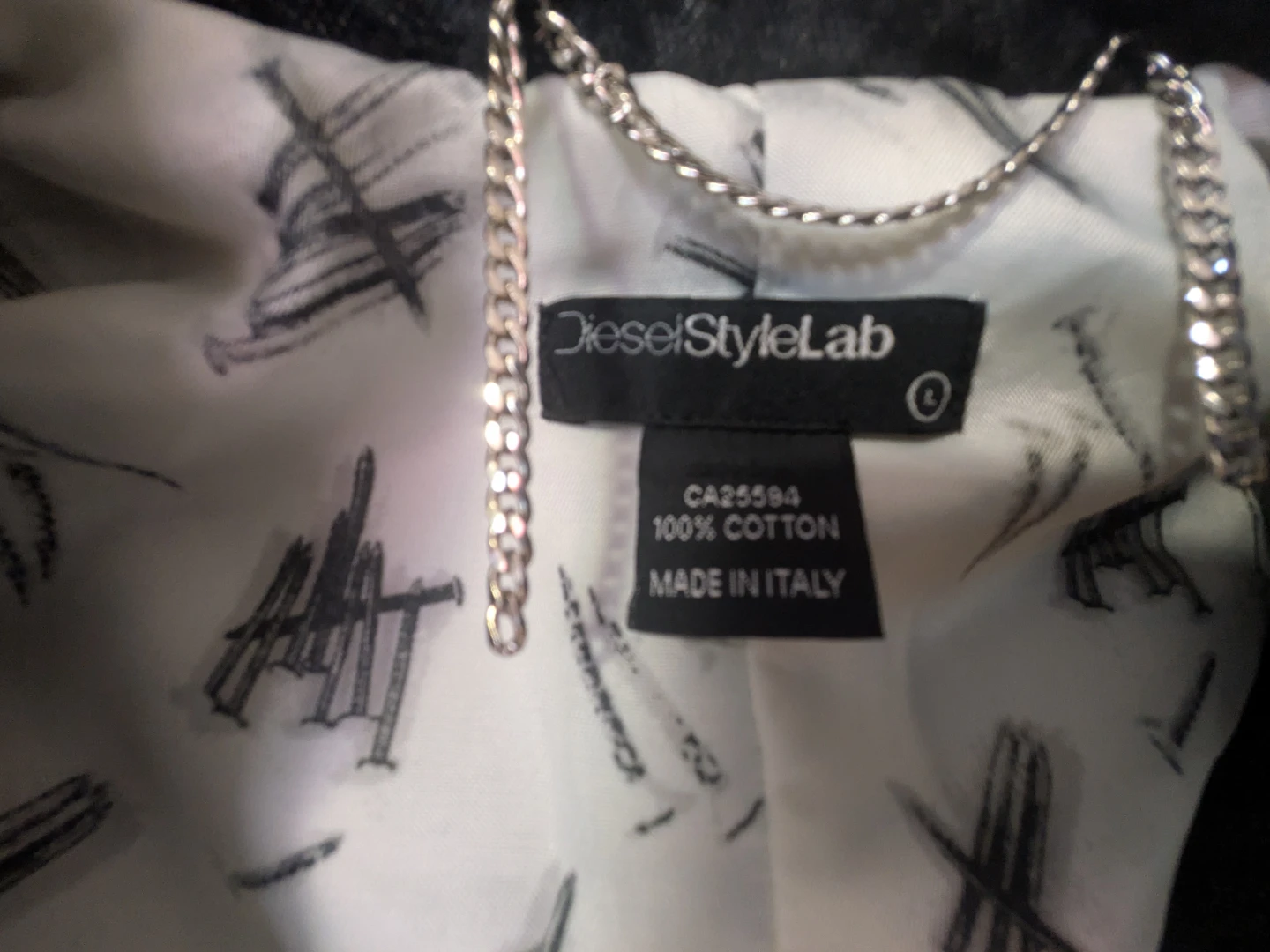 Diesel Style Lab Women's Denim Coat Jacket - photo 3