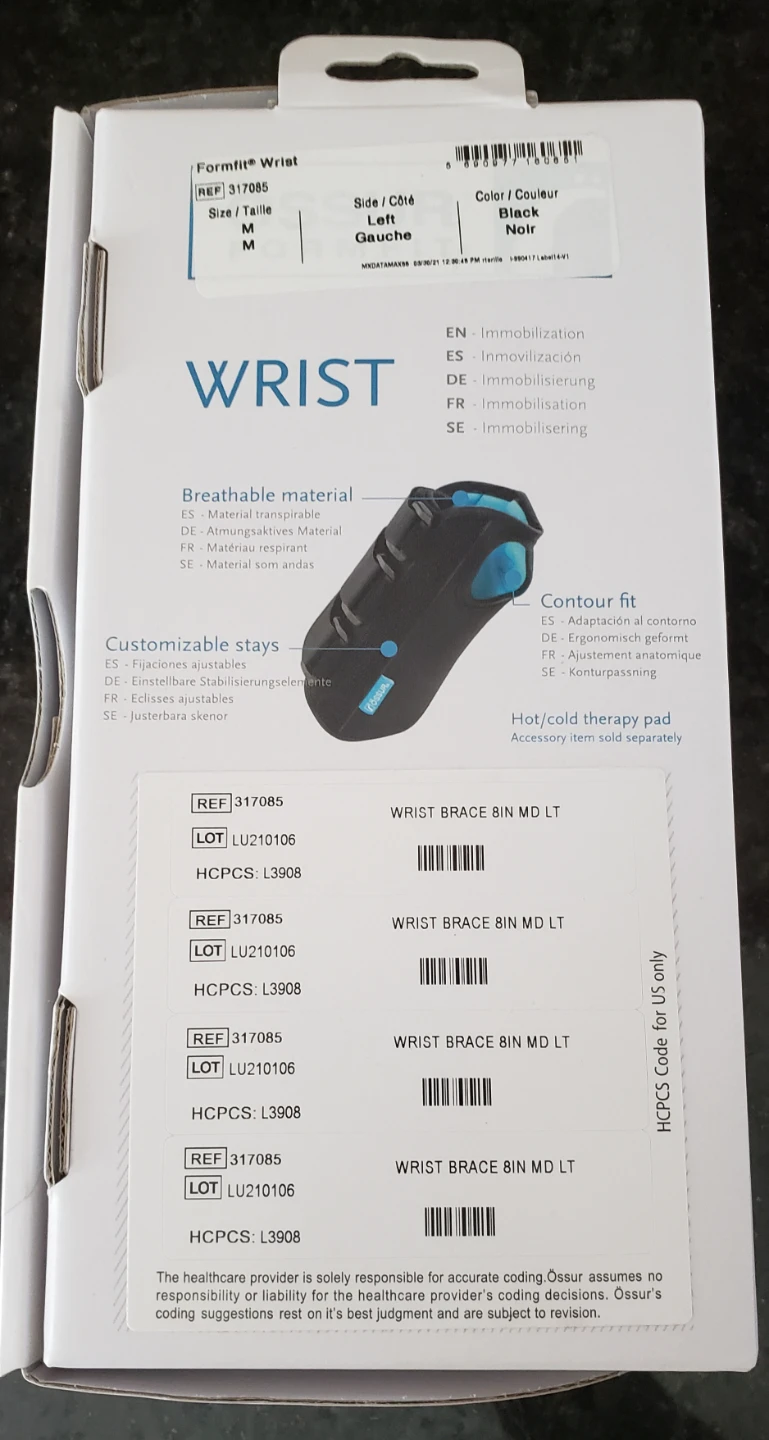 Left-hand Wrist Brace - photo 2