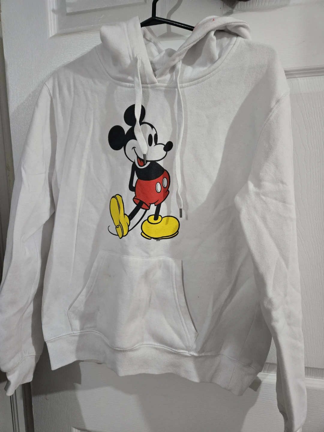 White Mickey Mouse Hoodie