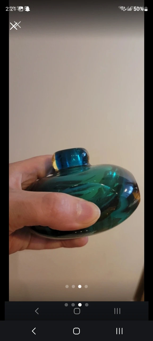 Two's Company Vintage Glass Perfume Bottle 🥕 - photo 3