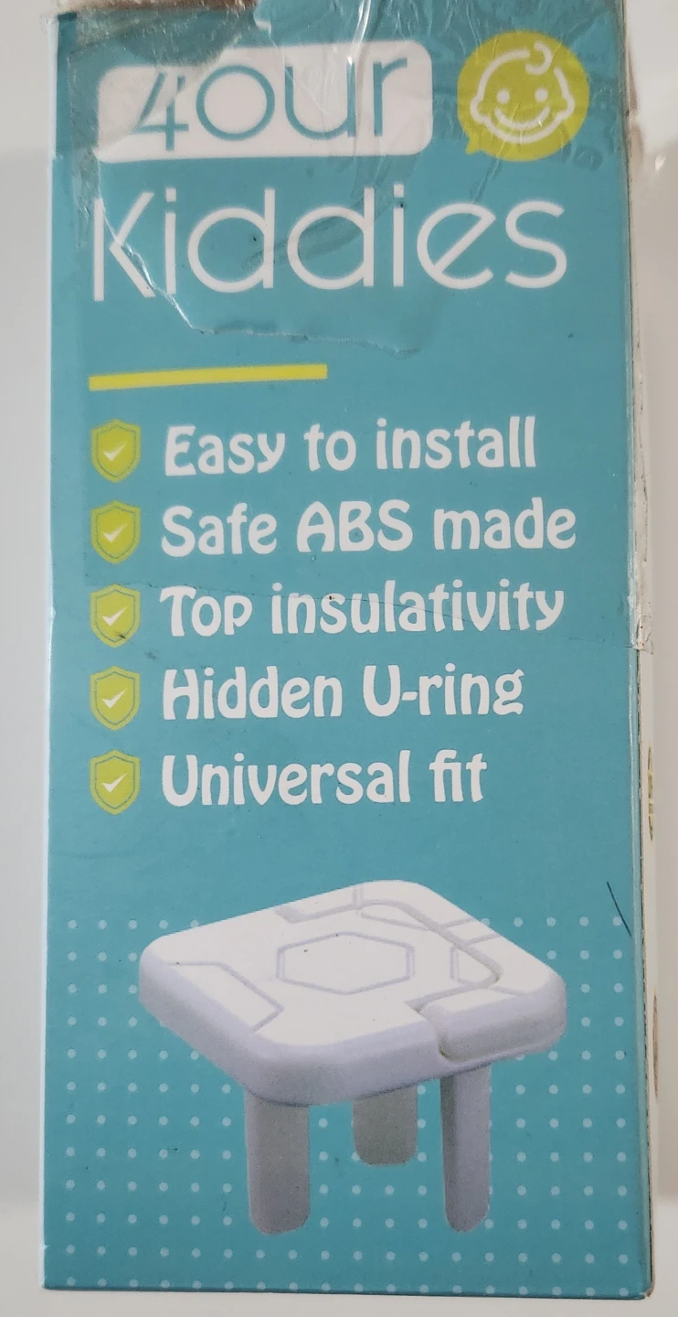 4our Kiddies Babyproof Outlet Plug Covers - 60 Pack - photo 2