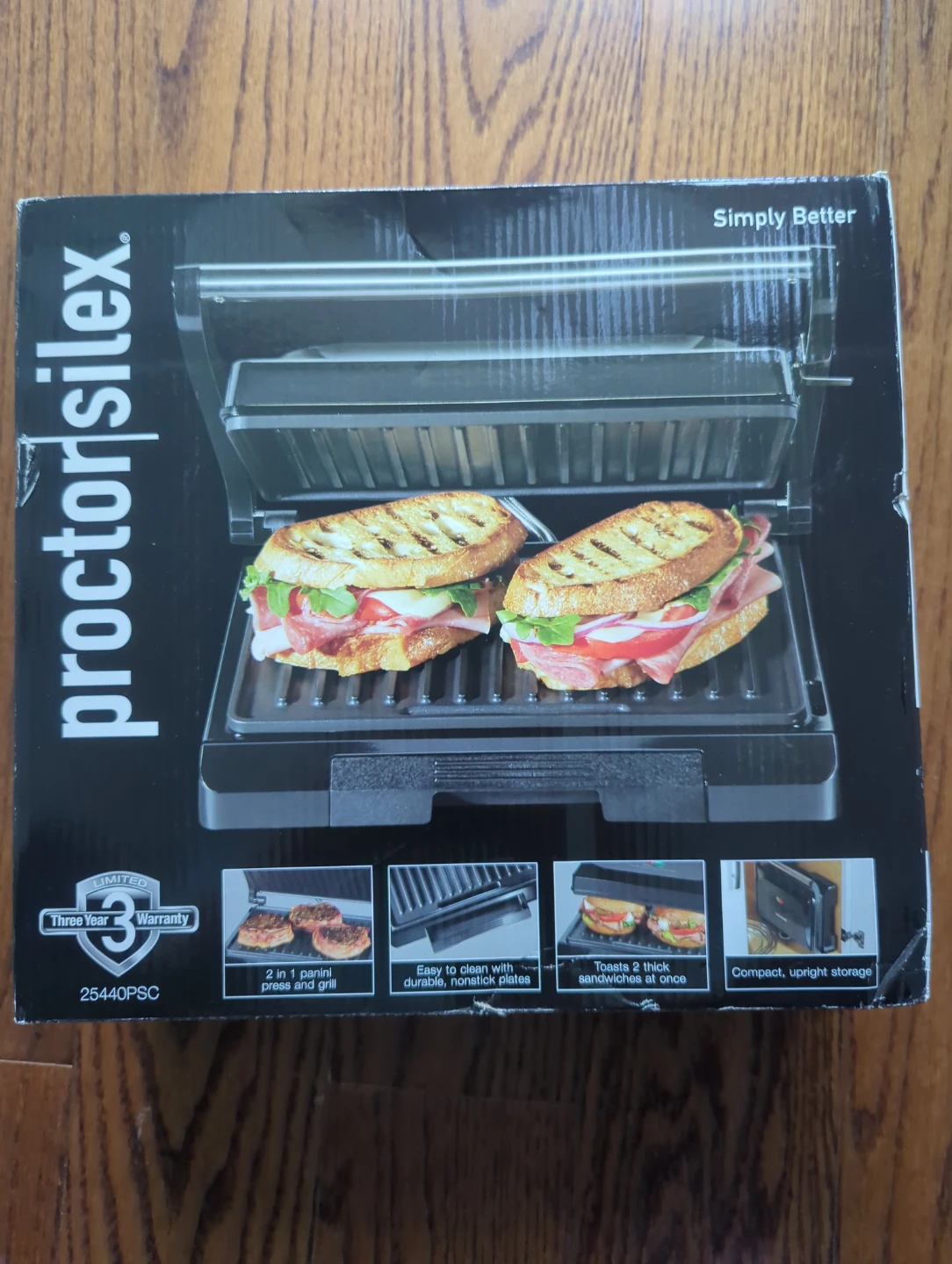 New proctor silex press and grill