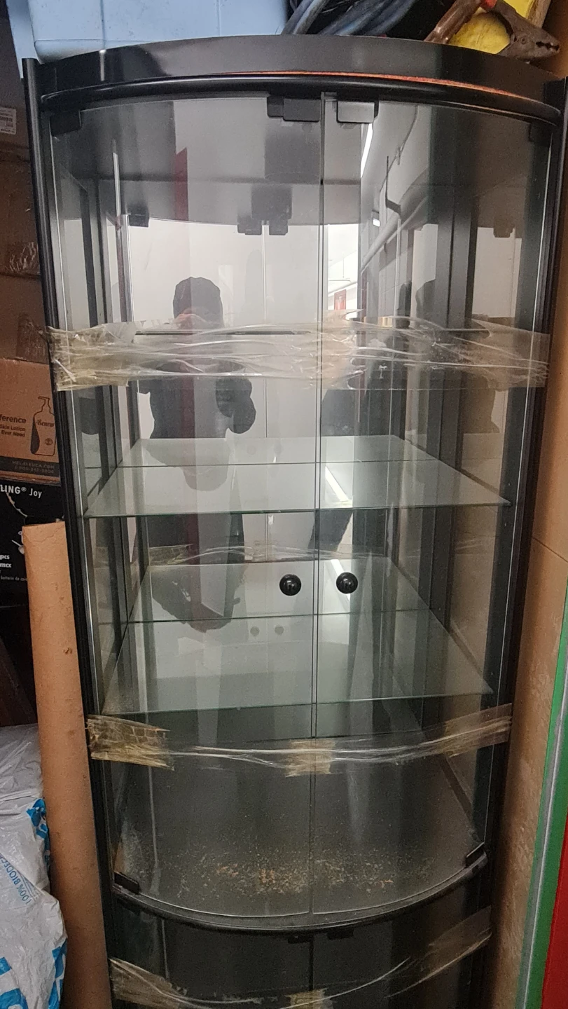 Curved Glass Display Cabinet - photo 4
