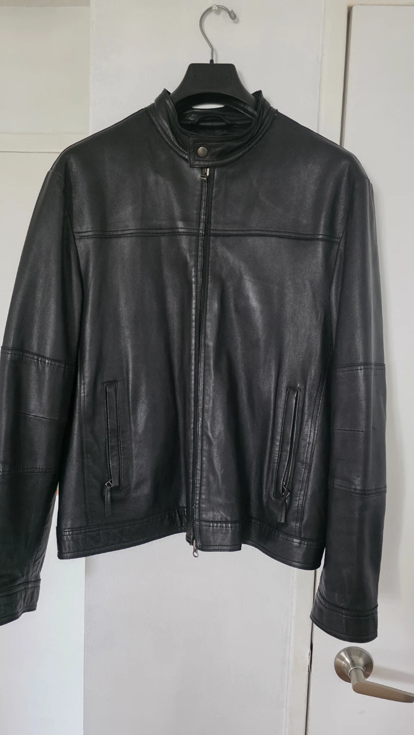 Banana Republic Black Leather Jacket