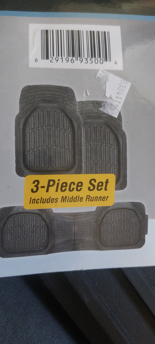 Krown Premium Universal-Fit Floor Mats - 3-Piece Set - photo 2