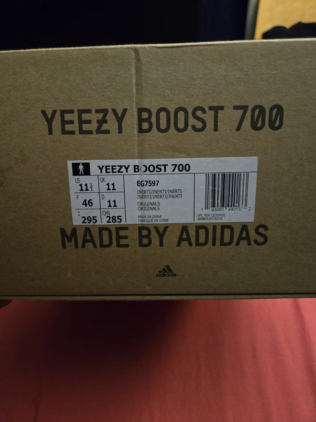 Adidas Yeezy Boost 700 Inertia Sneakers - photo 4