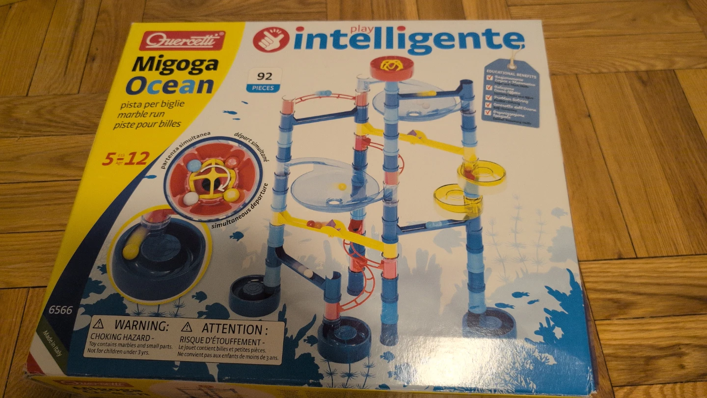 Quercetti Migoga Ocean Marble Run 92 Pieces