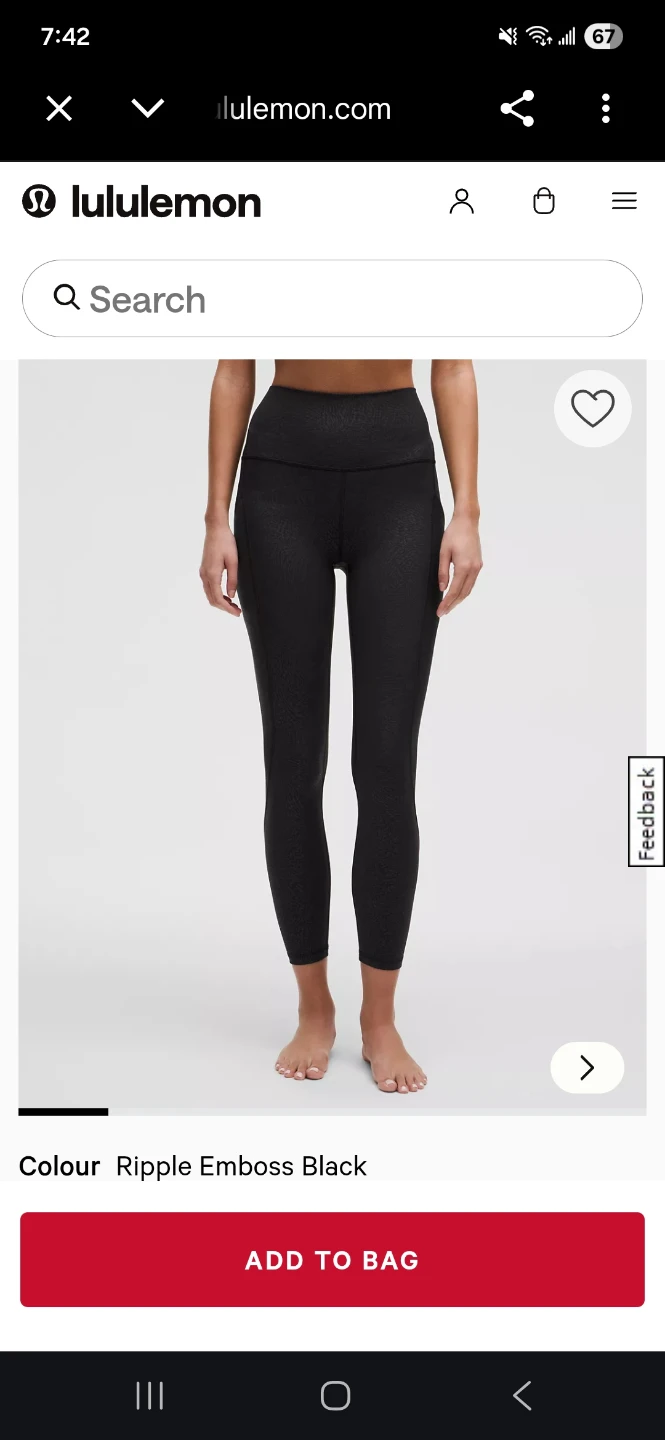 Lululemon Align Black Leggings