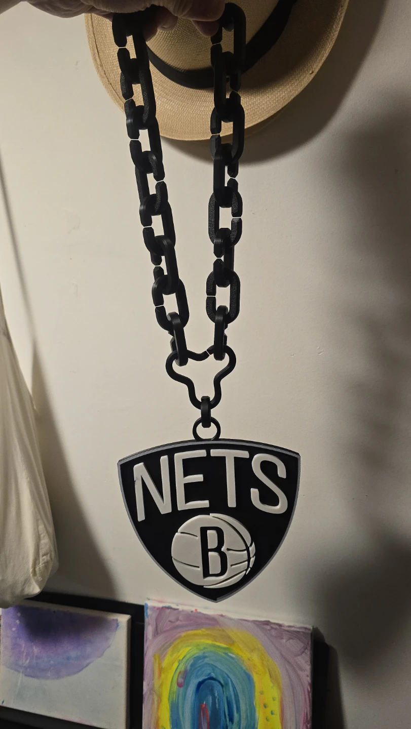 🧡 Brooklyn Nets "Chunky" Chain Necklace