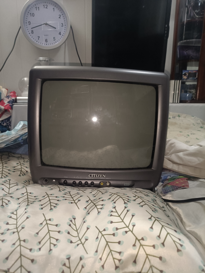 citizen 14 inch crt tv composite