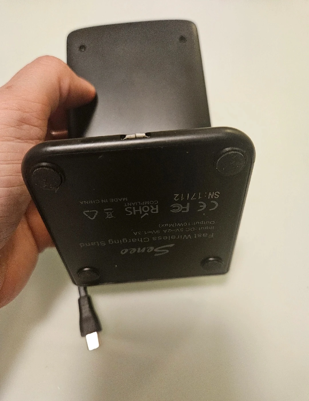 🧡 Seneo Fast Wireless Charging Stand - photo 2