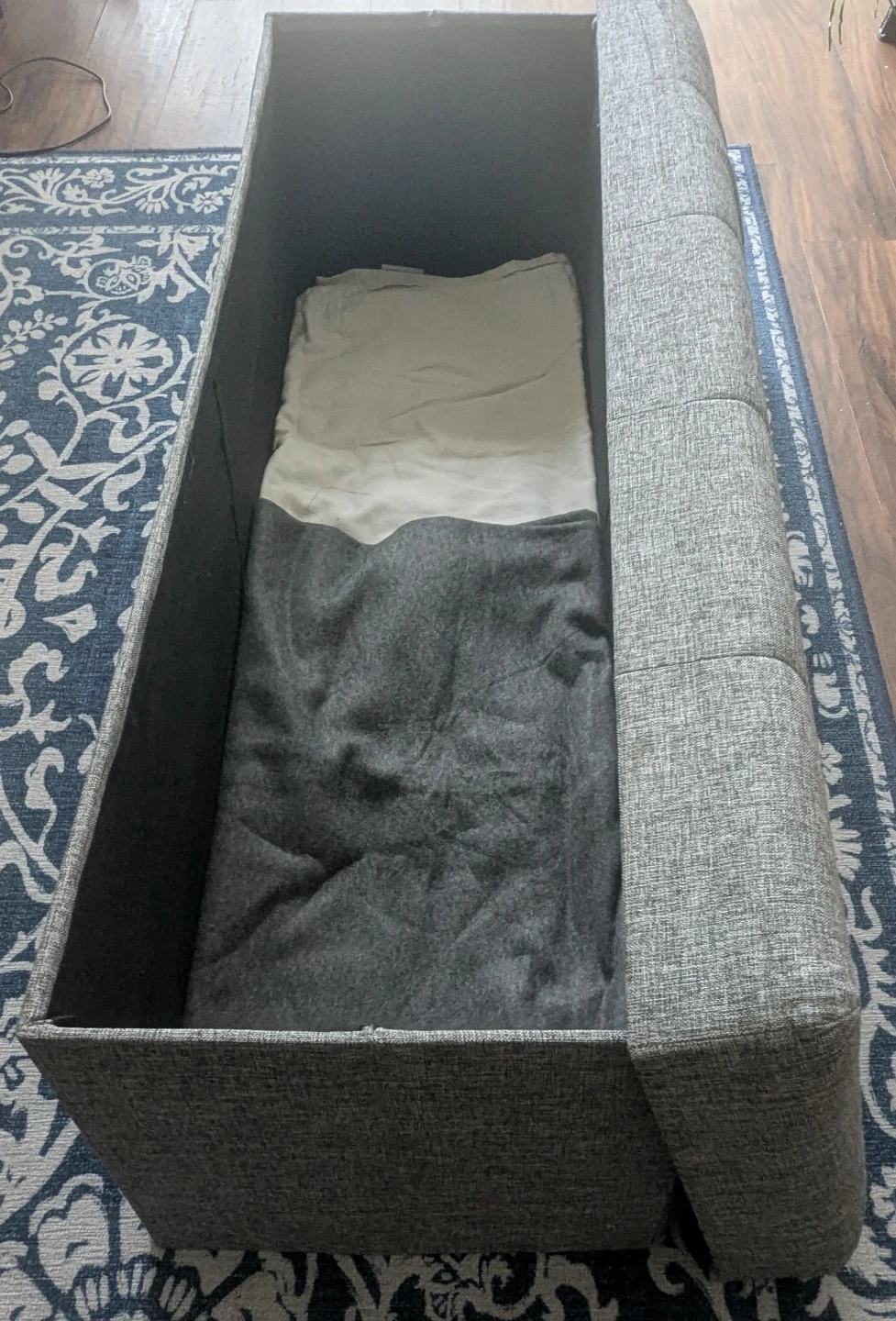 Ottoman + storage bench for sale - photo 2