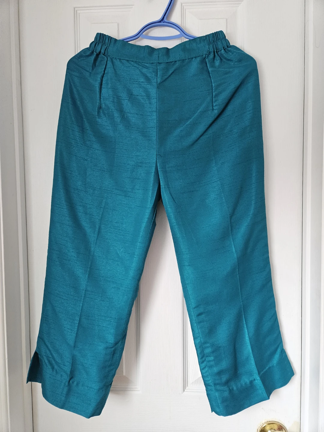 Purple and Blue Pakistani women's suit - photo 4