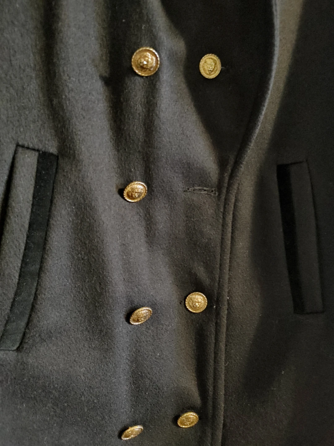 Vintage Boxy Black Ladies Coat - photo 4