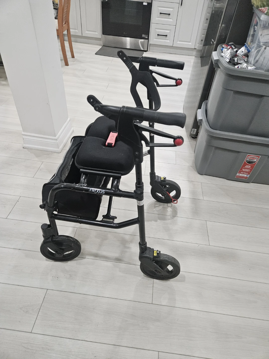 Nexus 3 Rollator Walker with Seat - photo 2