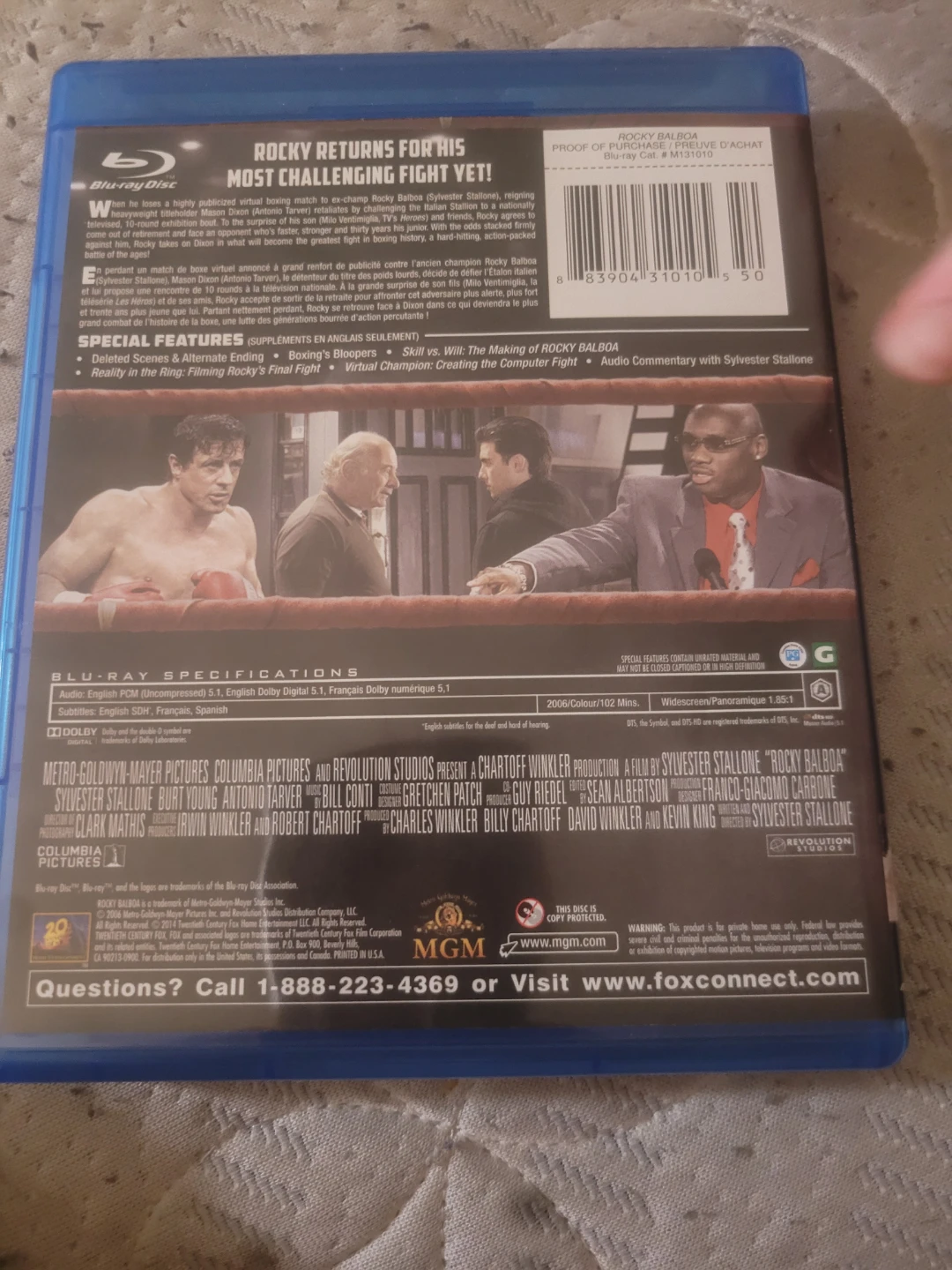 Rocky Balboa Blu-Ray Disc - photo 3
