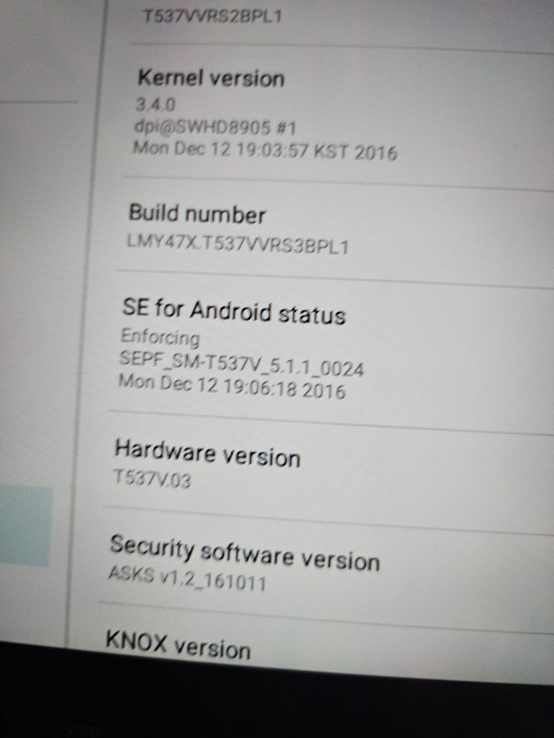 Samsung SM-T537V Tablet - photo 5