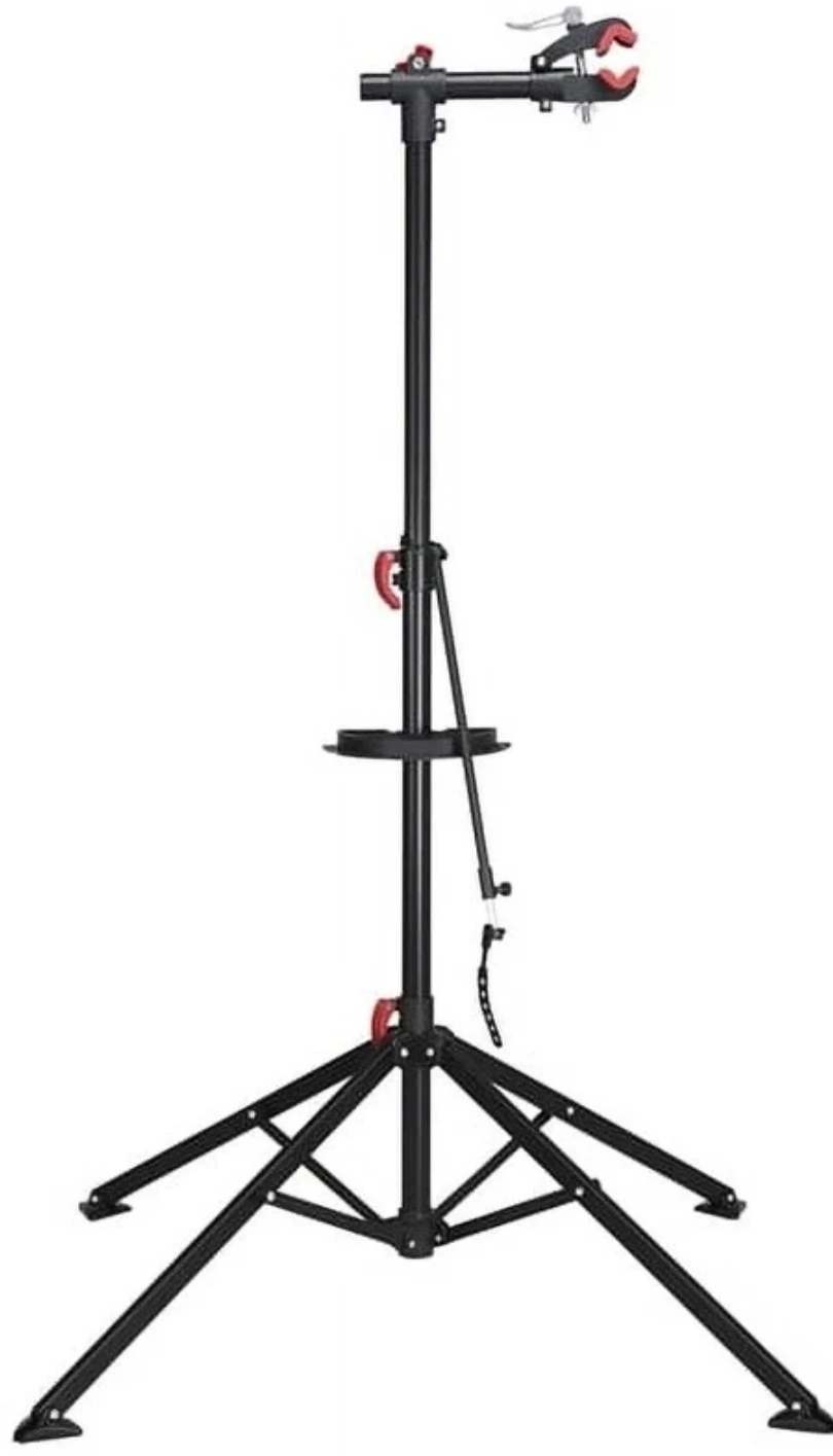 🥕 Songmics Foldable Bike Repair Stand W/ Quick Release Tool Tray - photo 2