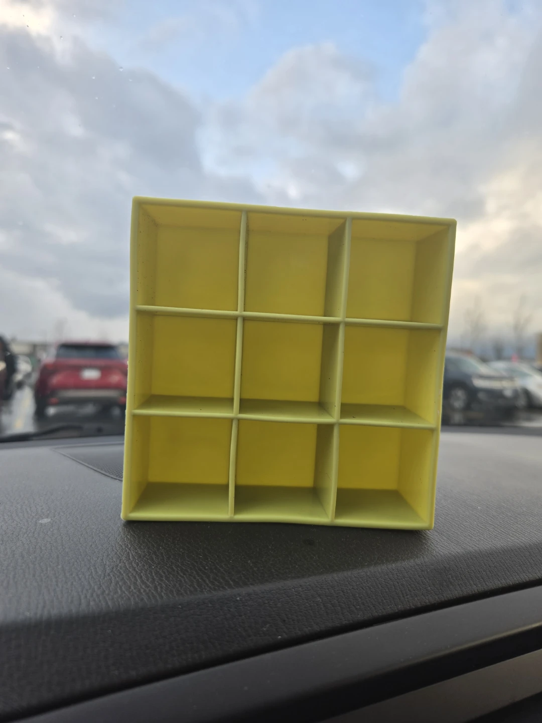 Green ice cube tray 🥕