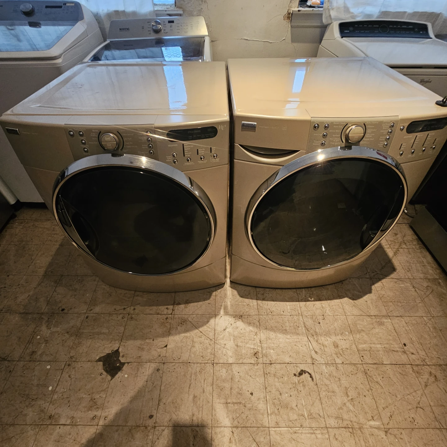 Kenmore Elite Front Load Washer and Dryer Set - photo 2