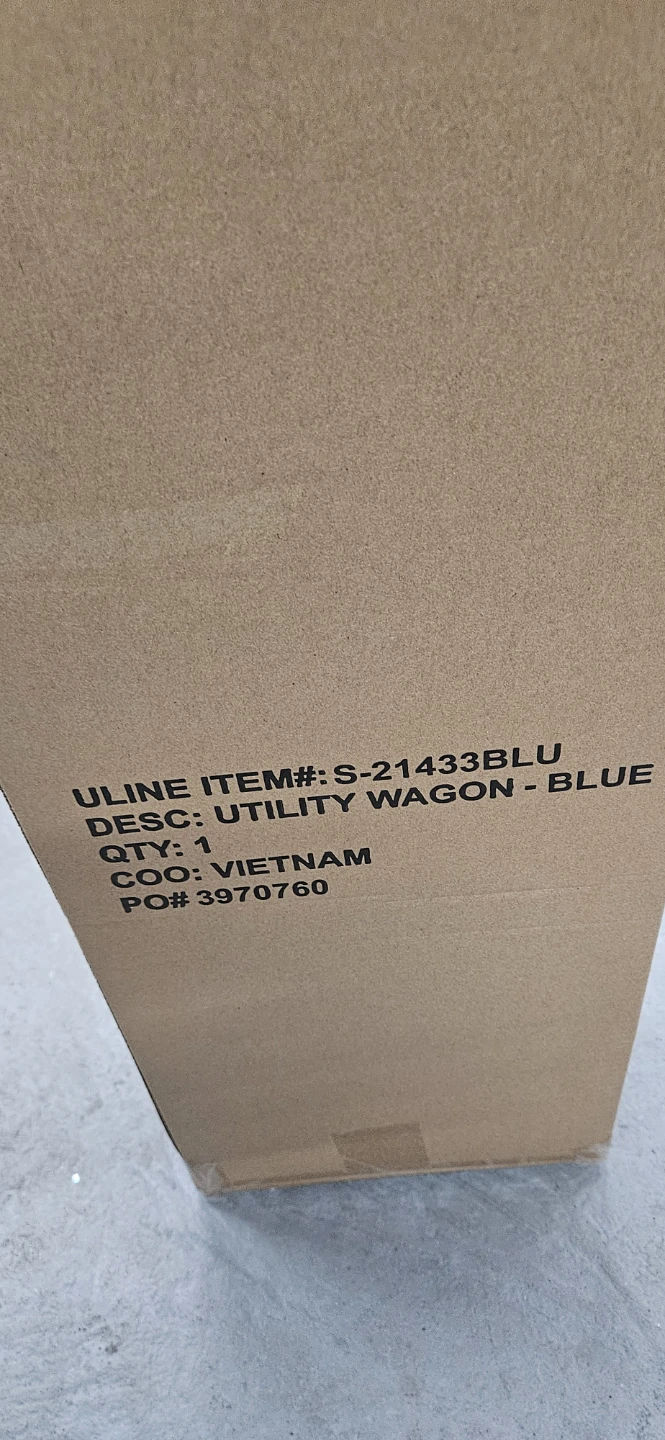 Uline Blue Utility Wagon - photo 5