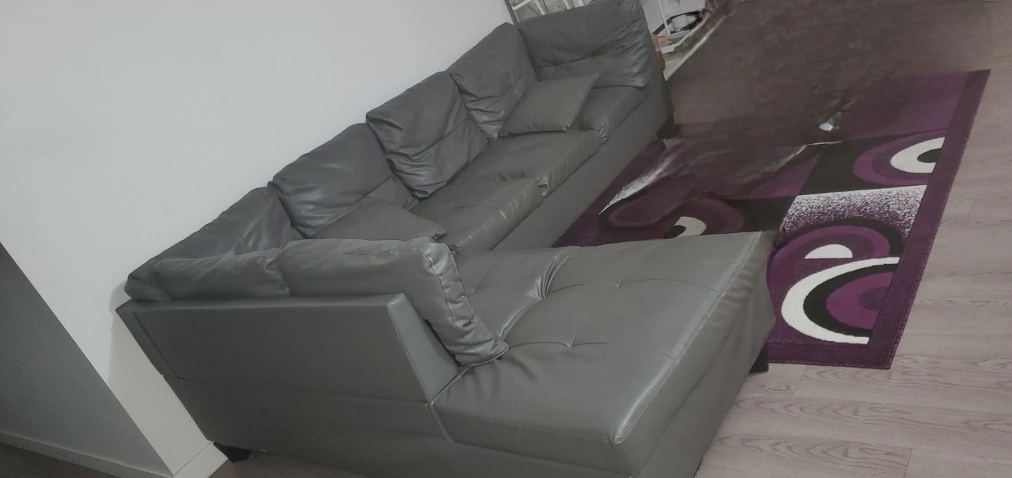 Grey Sectional Couch