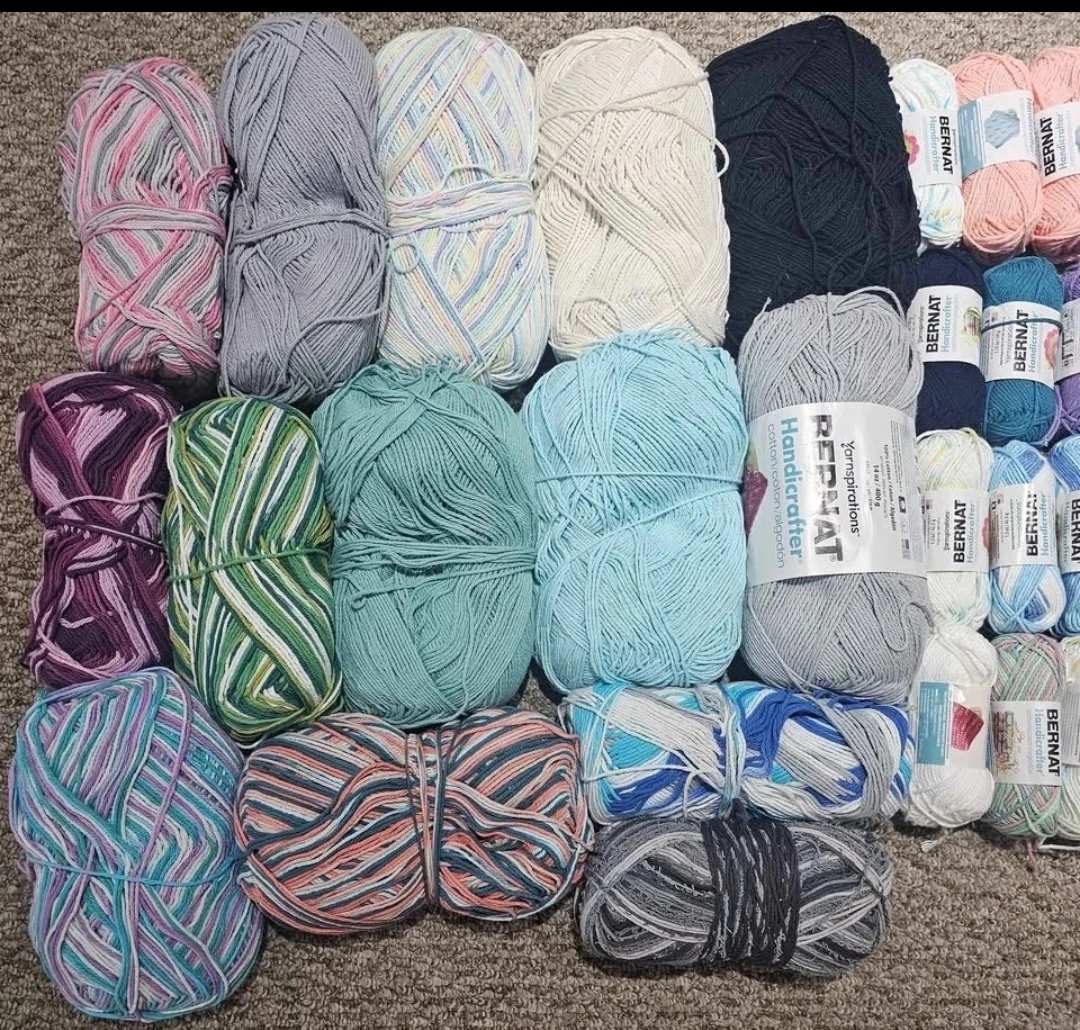 Huge cotton yarn lot - photo 2
