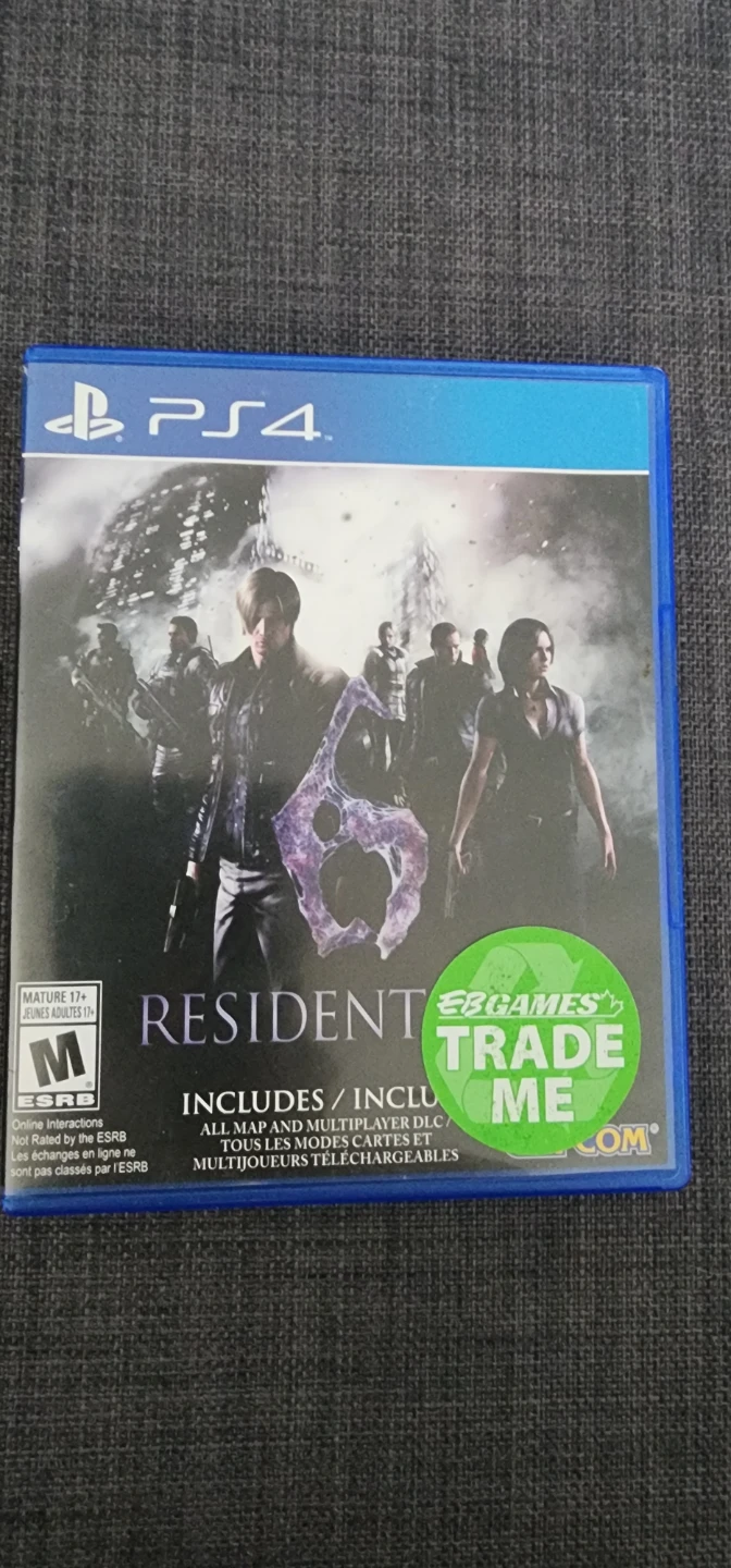 PlayStation 4 Resident Evil 6 Game