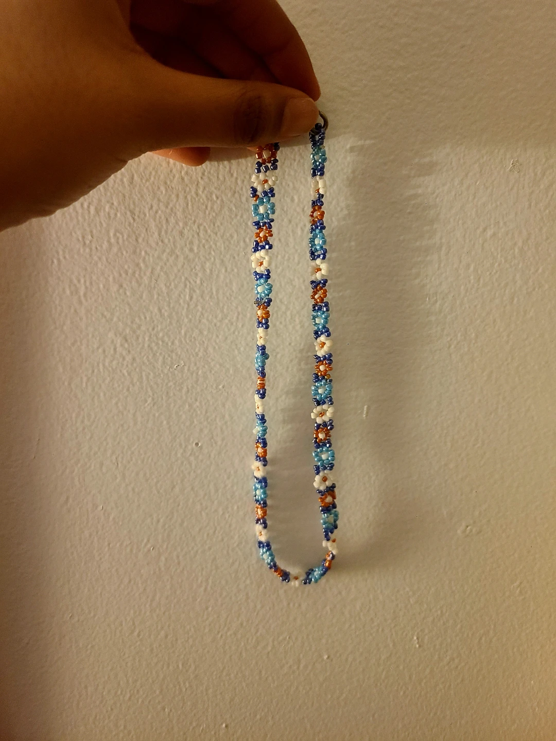 Beaded Flower Choker Necklace - photo 4
