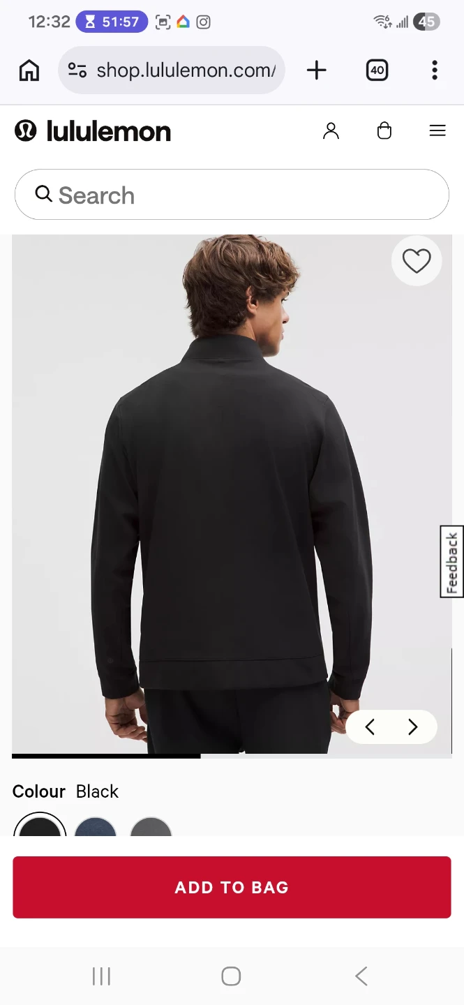 Lululemon lightweight sojourn mens jacket medium - photo 3