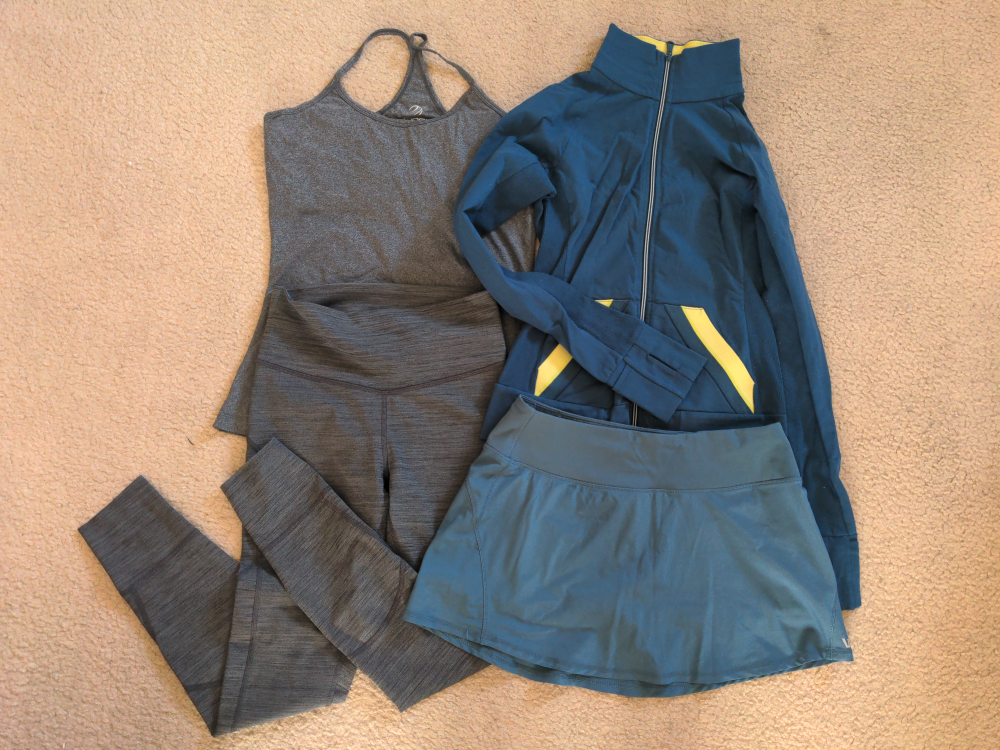 Athletic Wear Set, running, hiking etc, size S