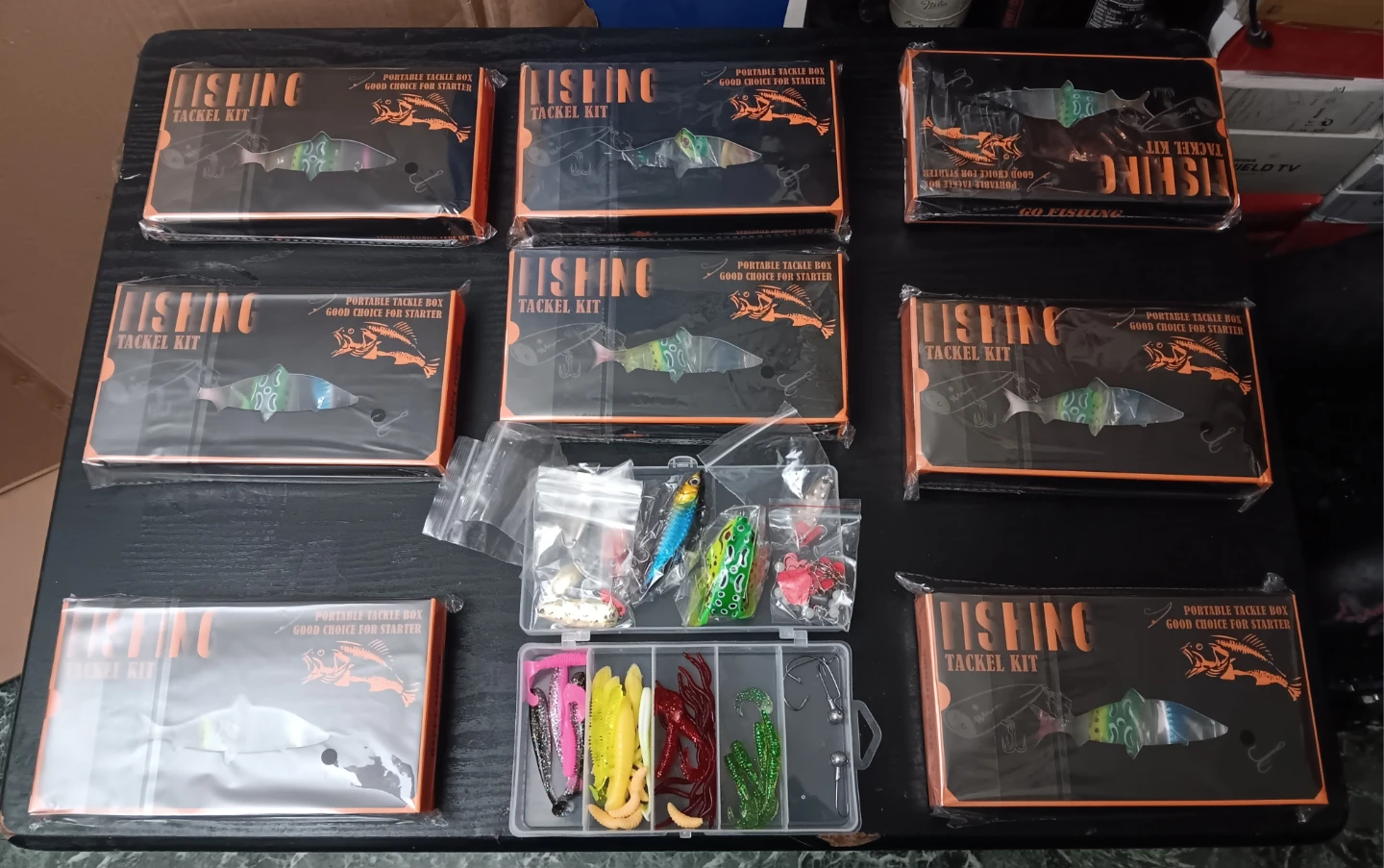 Fishing Tackle Kit - Portable Lures Set (EACH)