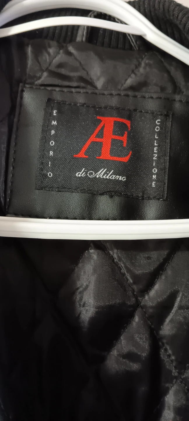 AE di Milano Black Bomber Jacket - photo 4